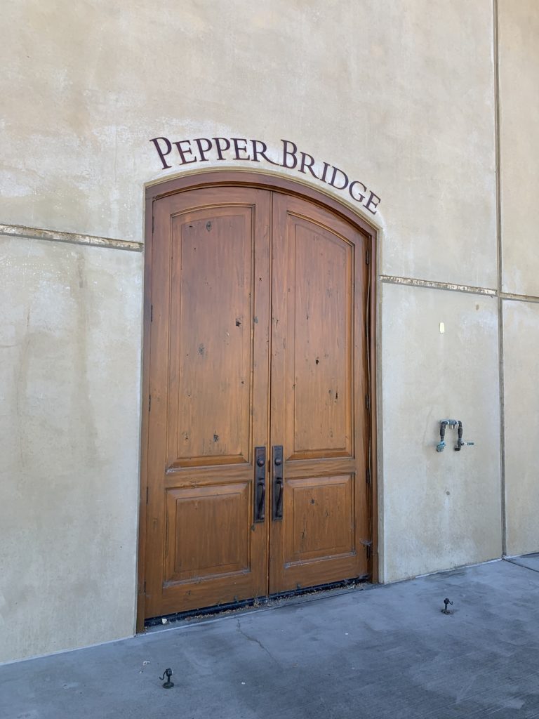 pepper bridge winery