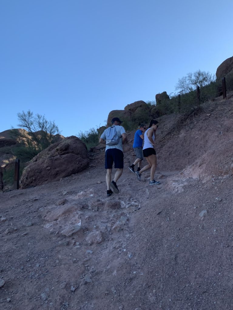 Hiking Camelback Mountain