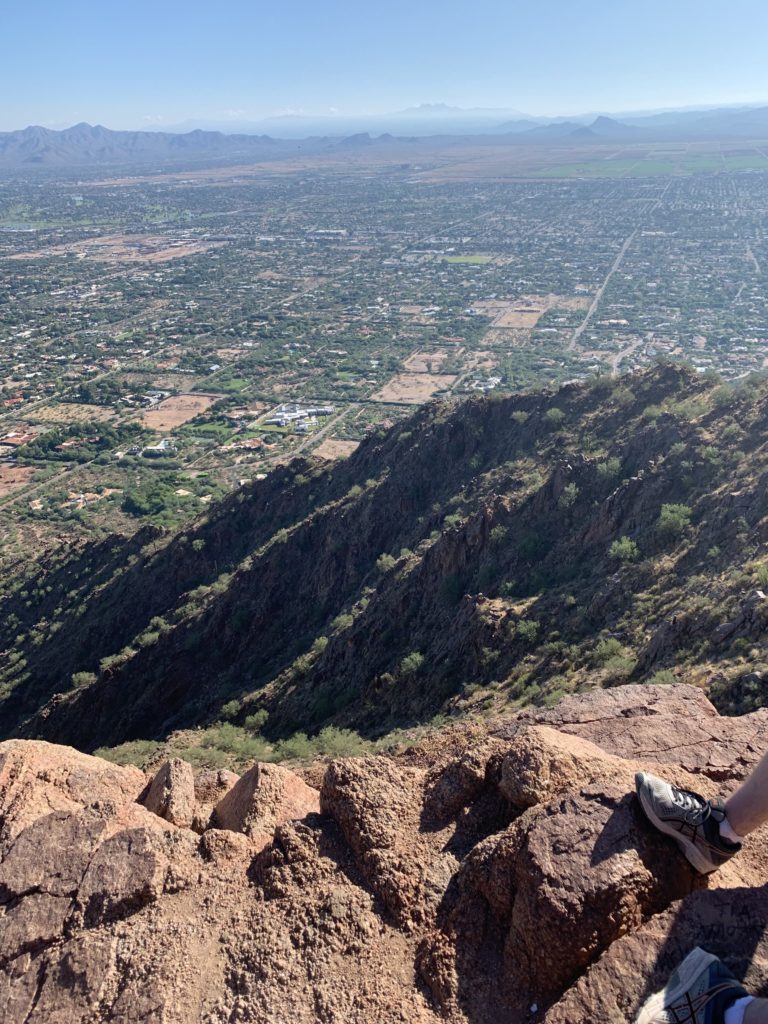 Hiking Camelback Mountain