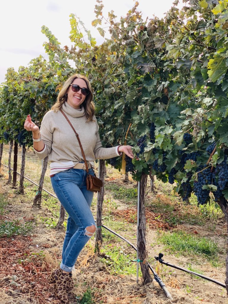 What To Wear Wine Tasting in the fall