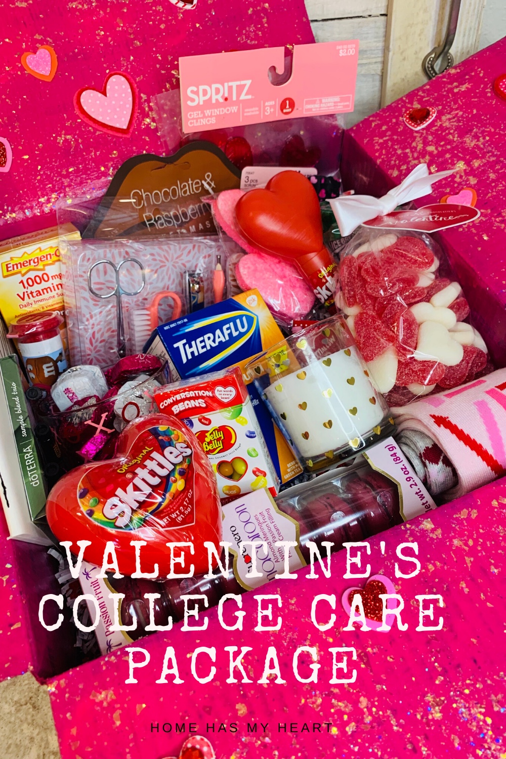 Valentine's Day Care Package For Your College Student